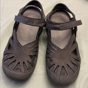 JSport by Jambu Black Strappy Sandals